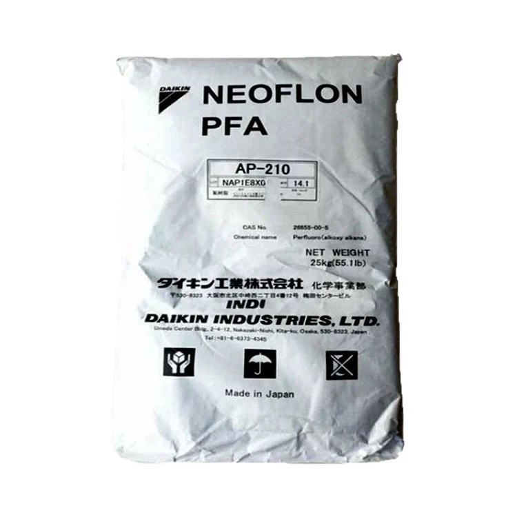 PFA MFR médio (6–15 g/10 min)